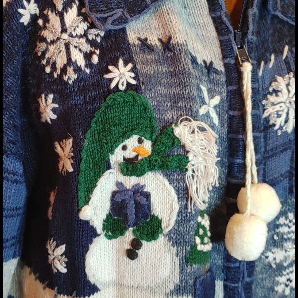 Ugly Vintage Christmas sweater. - Picture 6 of 12